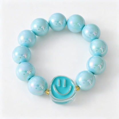 Colorful Smiley Face Bracelet