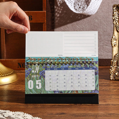 Swirling Sky Art Desk Calendar
