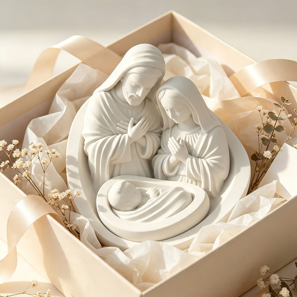 Holy Family Nativity Figurine