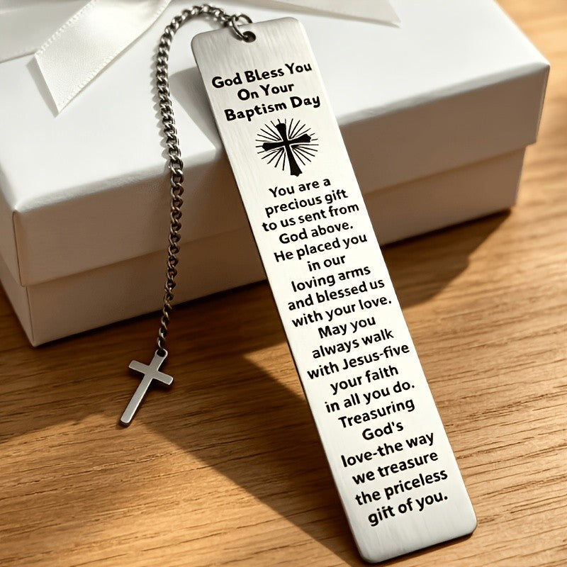 Baptism Blessing Bookmark
