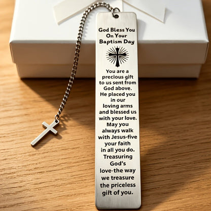 Baptism Blessing Bookmark