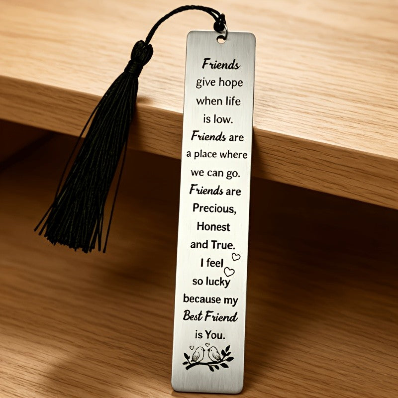 Engraved Friendship Bookmark