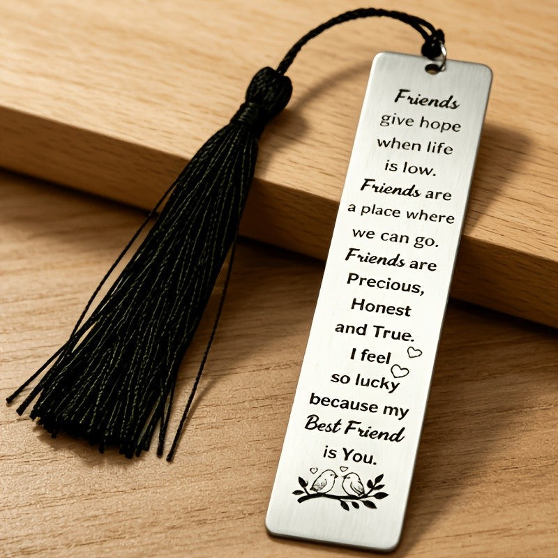 Engraved Friendship Bookmark