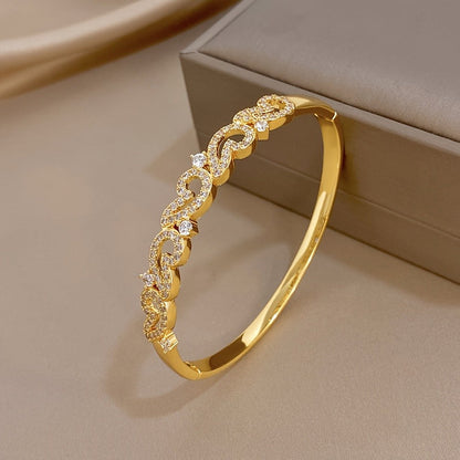 Crystal Cloud Link Bracelet