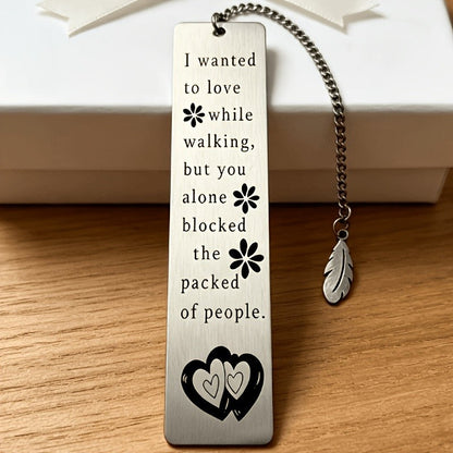 Engraved Heart Bookmark