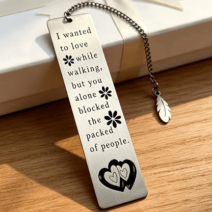 Engraved Heart Bookmark
