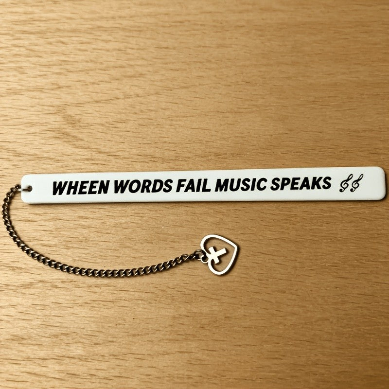 Music Speaks Bookmark