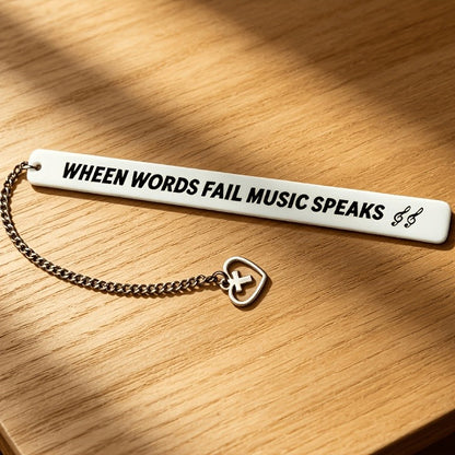Music Speaks Bookmark