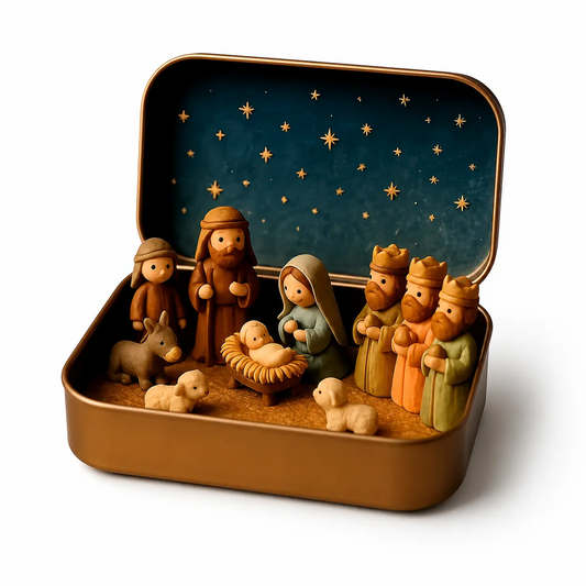 Pocket Size Nativity Scene Set