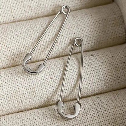 Pin Clip Earrings