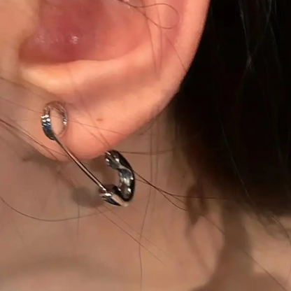 Pin Clip Earrings