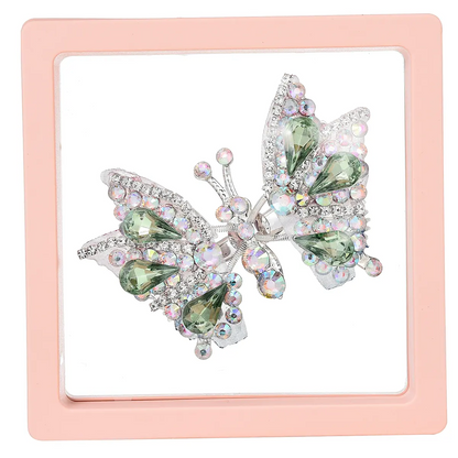 Handcrafted Butterfly Wing Claw Clips