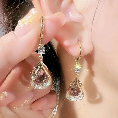 Crystal Waterdrop Earrings