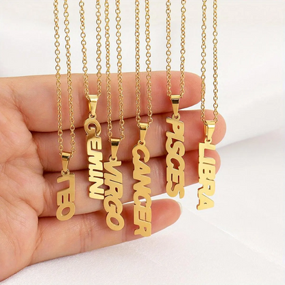 Vertical Constellation Necklace