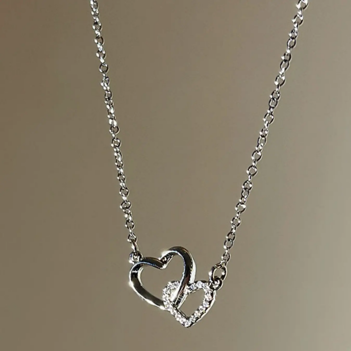 Linked Hearts Necklace