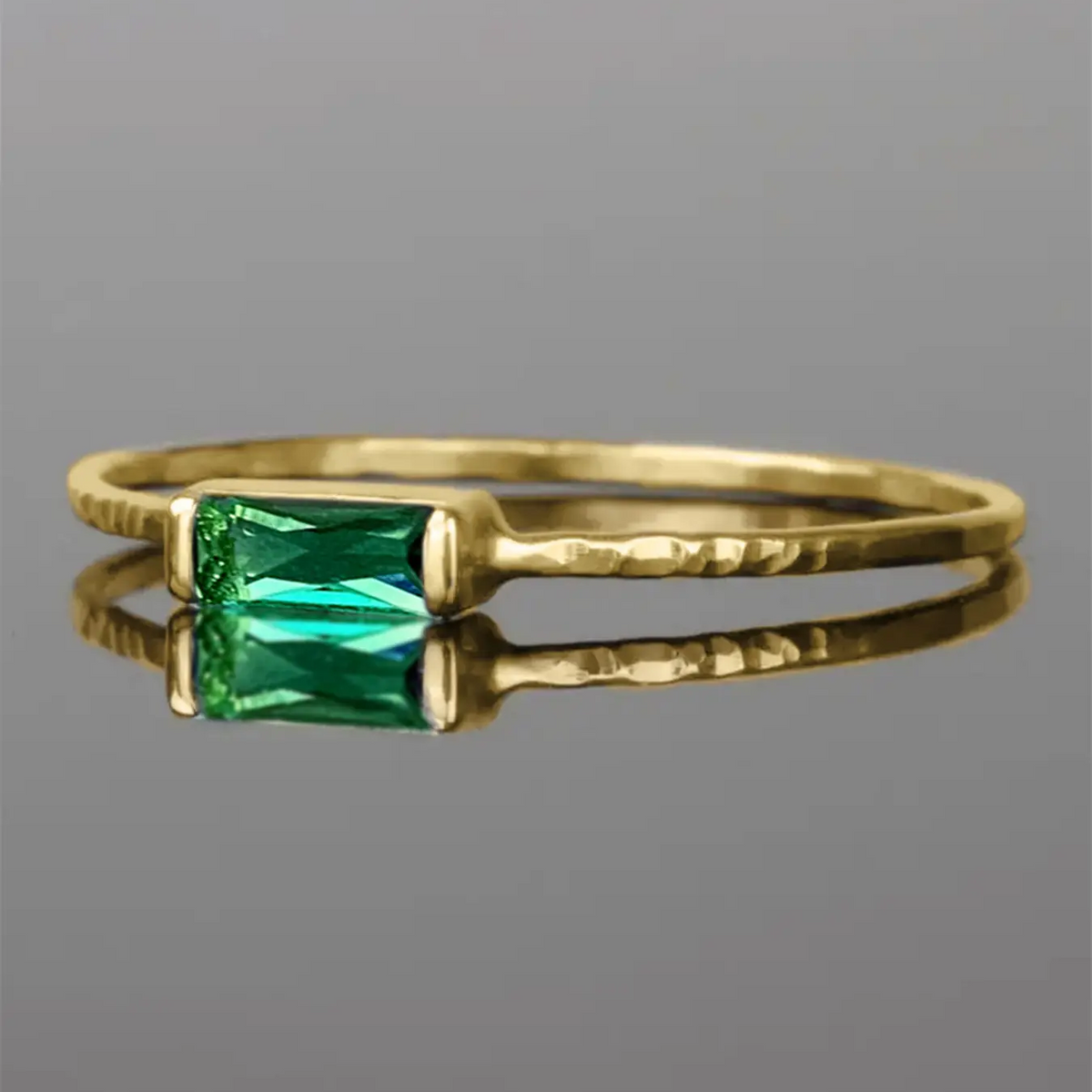 Mini Rectangle Band Ring