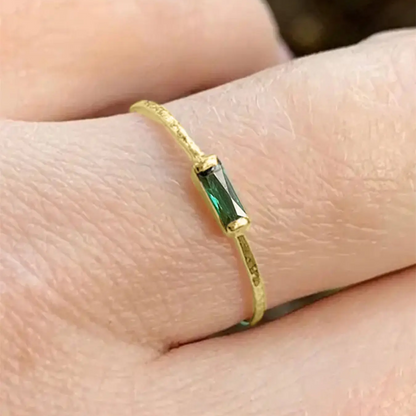 Mini Rectangle Band Ring