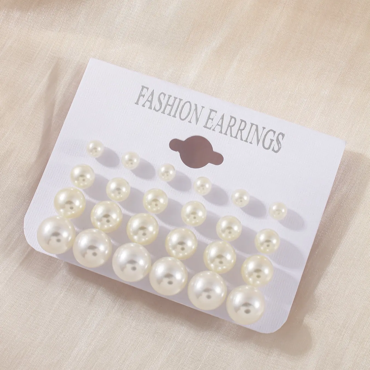 24pc Pearl Earrings