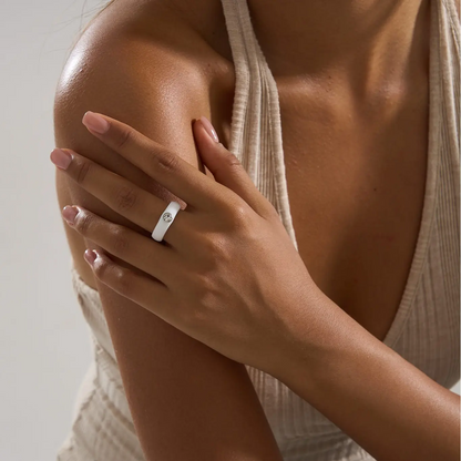 Sparkling Silicone Ring