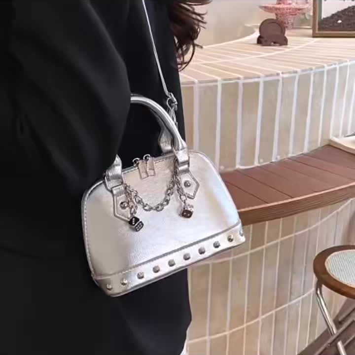 Rivet Chain Purse