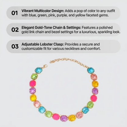 Colorful Crystal Necklace