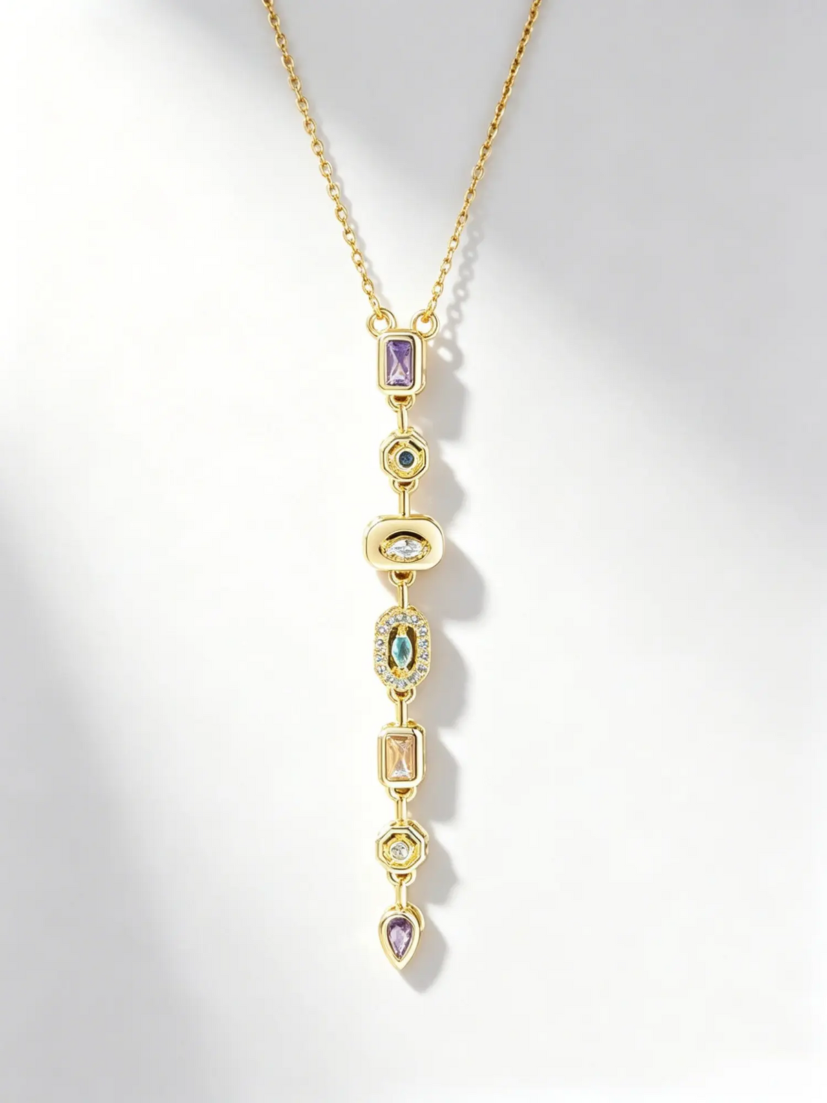 7 Chakra Stone Necklace