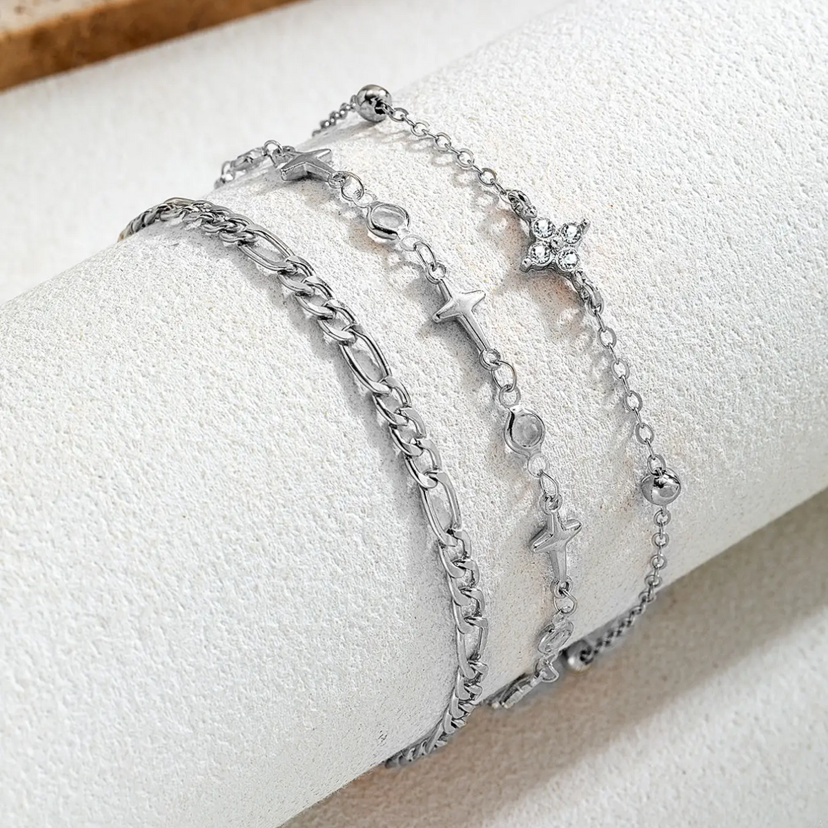 Three Layer Starlight Anklet