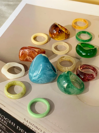 14pc Boho Stackable Ring Set