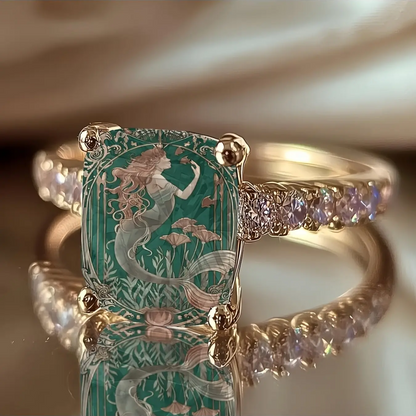 Mermaid Square Ring