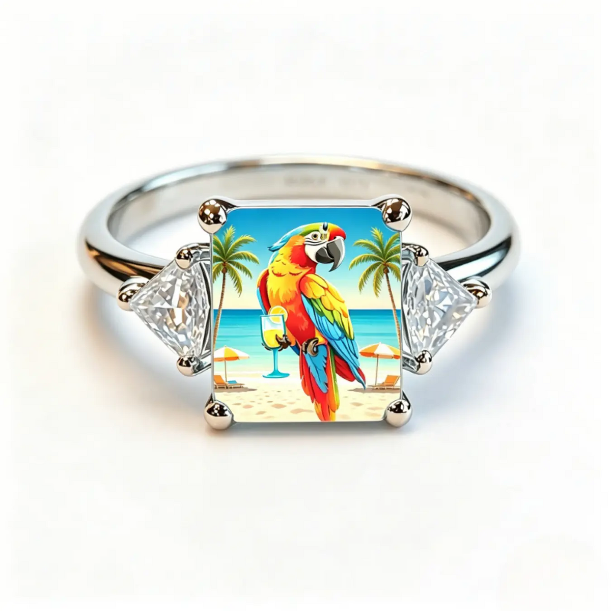 Macaw Statement Ring