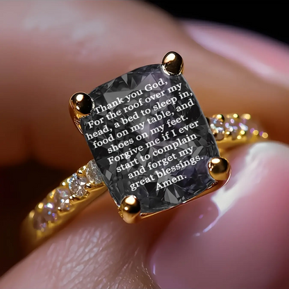 Blessings Square Ring