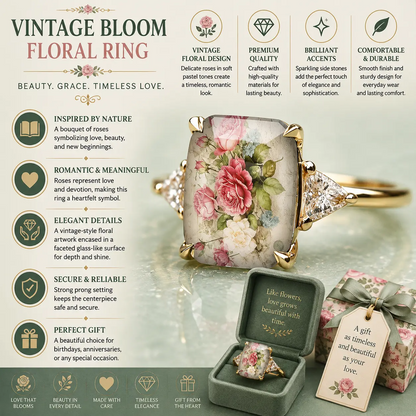 Botanical Garden Statement Ring