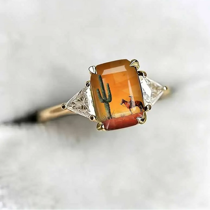 Wild West Statement Ring