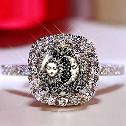 Celestial Eye Rhinestone Ring