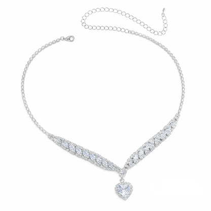 Sparkly Heart Necklace