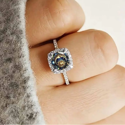 Starry Sky Pave Ring